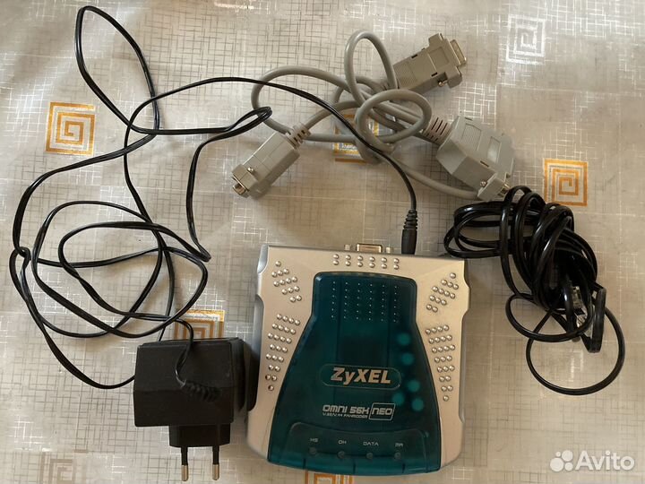 Модем zyxel omni 56K neo