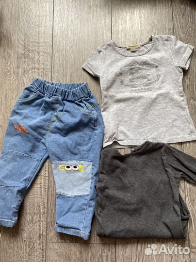 Пакет одежды для девочки 86