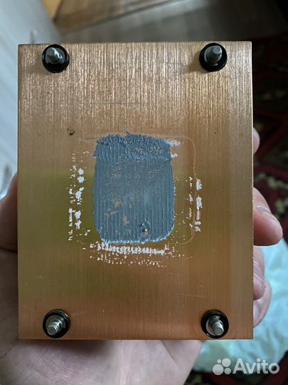 Радиатор кулера медный