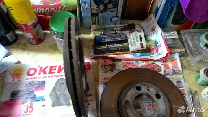 Тормозные диски WV Polo Sedan