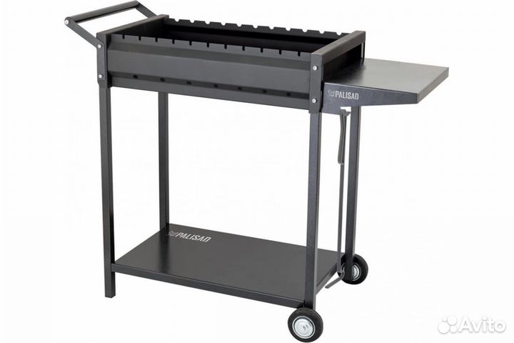 Мангал разборный на колесах