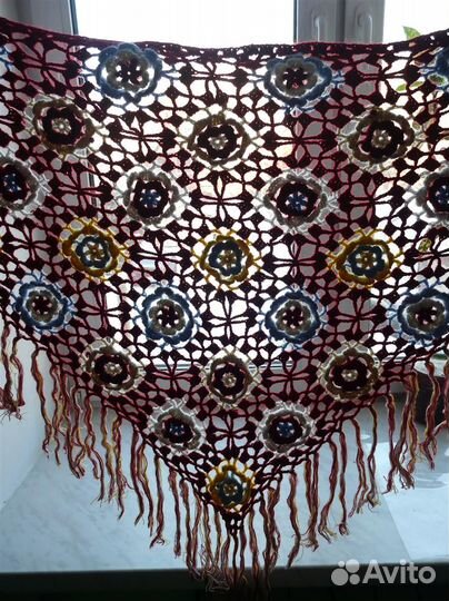 Шаль Шерстяная oggi Треугольная 105x155 см