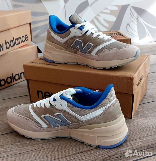 Кроссовки new balance 997R (натур.замша)