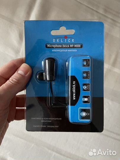 Петличный микрофон Oklick MP-M800