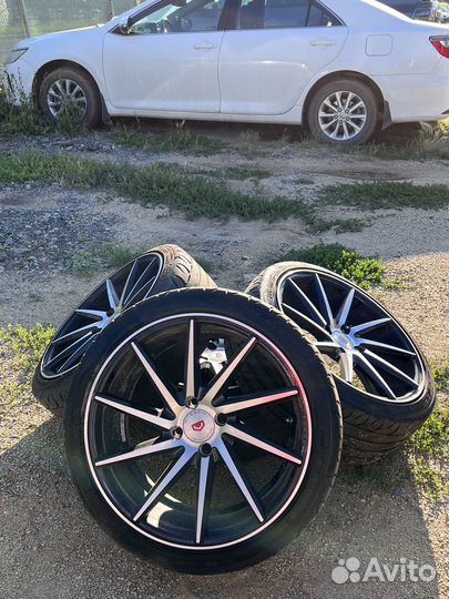 Диски Vossen cvt r17 с резиной