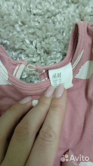 Платье для девочки 92