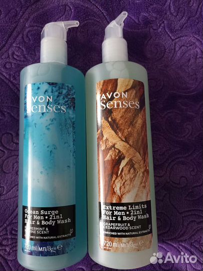 Мега объём мужской гель эйвон