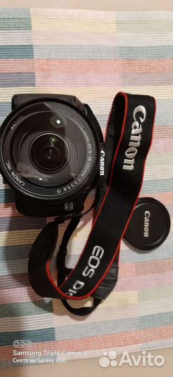 Зеркальный фотоаппарат canon 600d