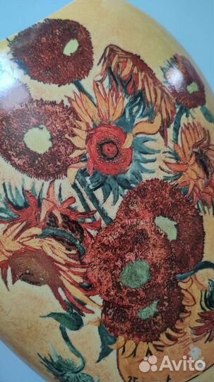 Ваза Винсент Ван Гог Подсолнухи