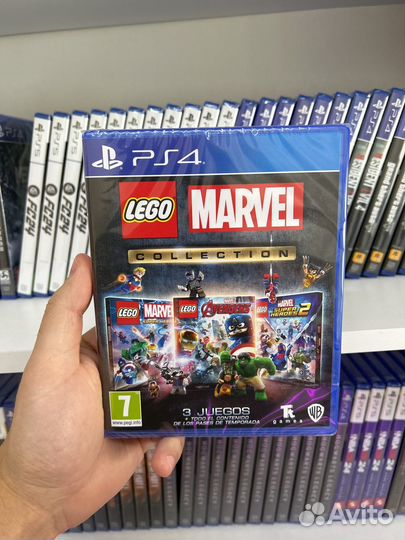 Lego marvel collection ps4 диск новый