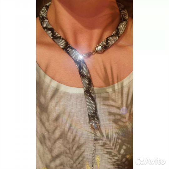 Колье чокер питон