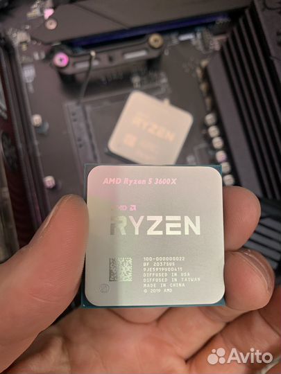 Процессор amd ryzen 5 3600x
