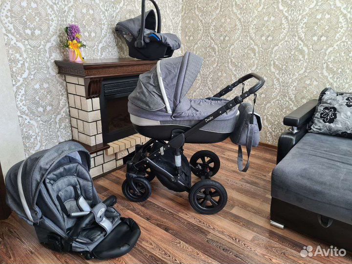 Коляска 3 в 1 Prampol (аналог Verdi)