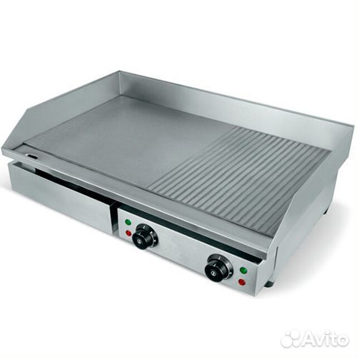 Поверхность жарочная гладкая + рифленая в наличии