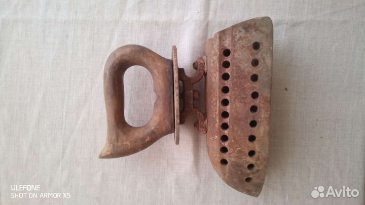 Старый утюг.Спиртовой,без спиртовки