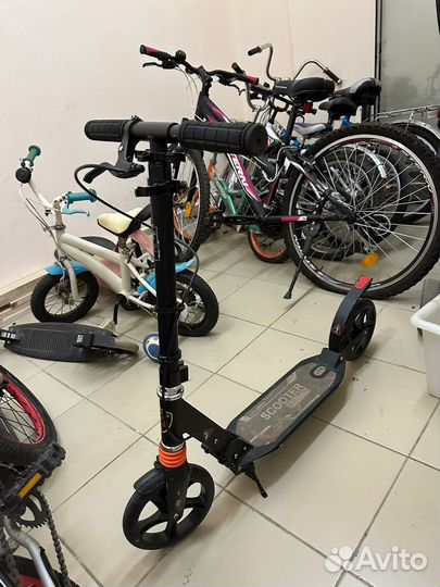 Самокат взрослый бу
