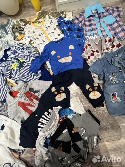 Пакет детских вещей+ пакет вещей в подарок