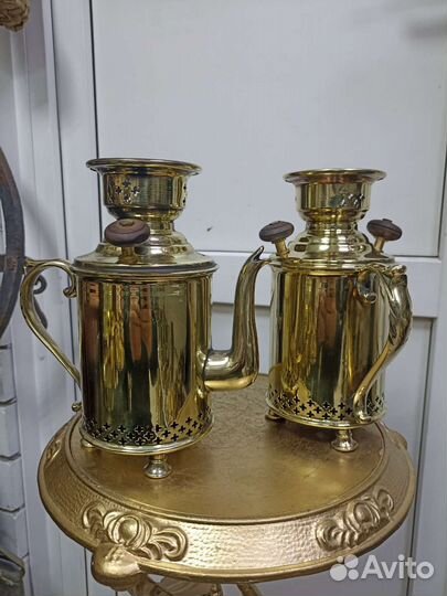 Чайник самовар на дровах.эгоист