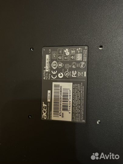 Монитор Acer AL1715 s
