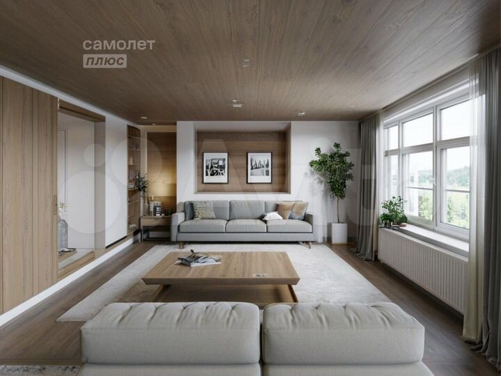 2-к. квартира, 55,6 м², 11/12 эт.