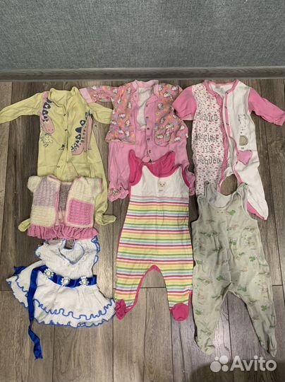 Детские вещи пакетом для девочек