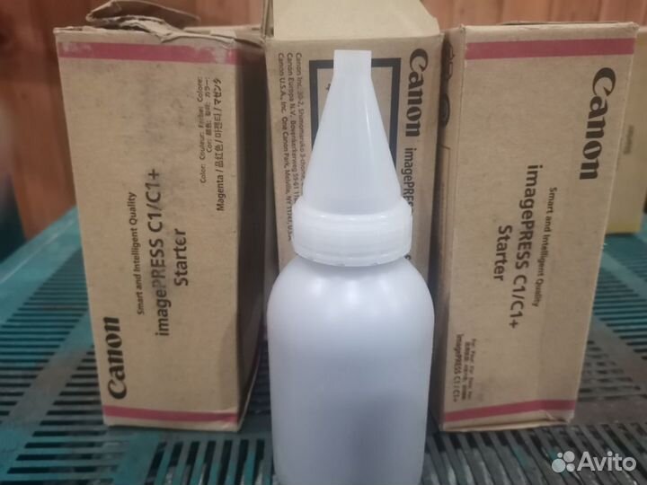 Тонер для принтера красный