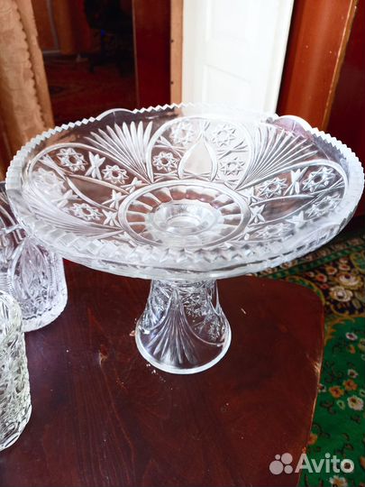 Хрустальная посуда (Цена за всё вместе)
