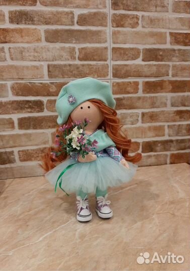 Интерьерная кукла ручной работы