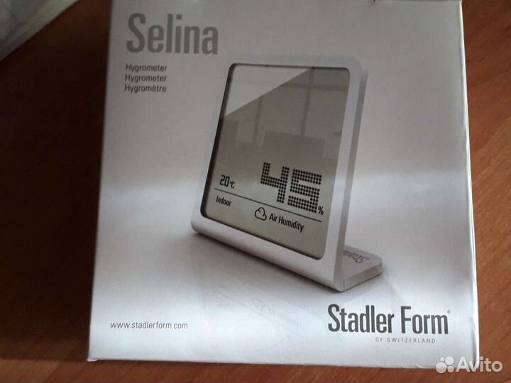 Гигрометр метеостанция Stadler Form новый