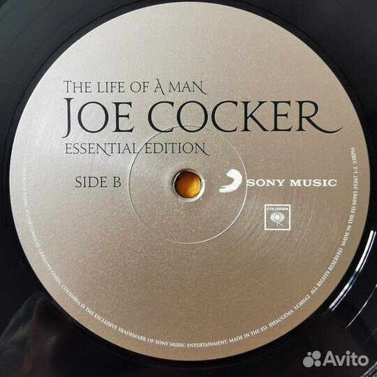 2LP Joe Cocker The Life Of A Man-The Ultimate Hits