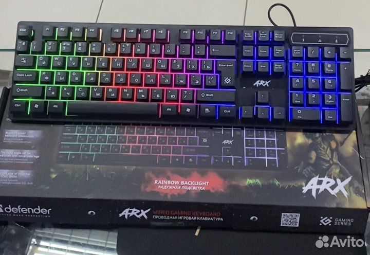 Игровой набор для пк (клавиатура и мышь)