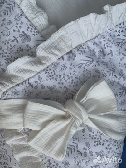 Конверт на выписку из муслина