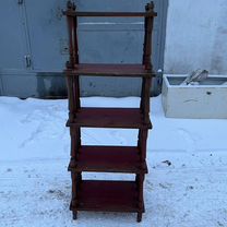 Старинная этажерка полка деревянная советская