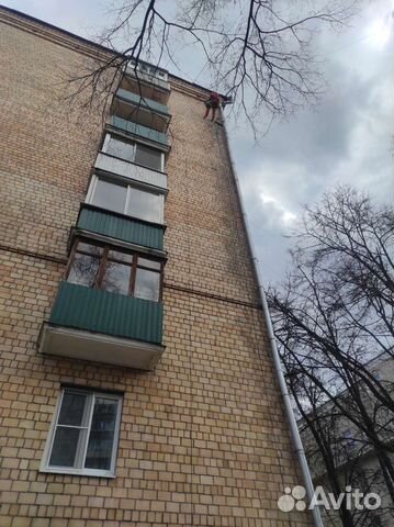 Мойка фасада и остекления