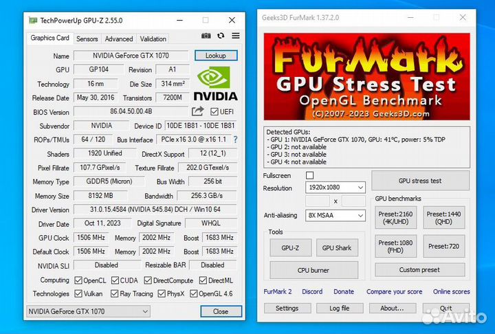 Системник intel i3-10105f/ 16Гб /GTX1070 8Gb/ SSD
