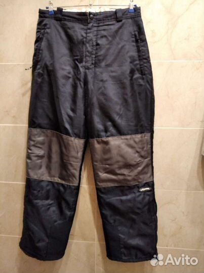 Брюки утепленные