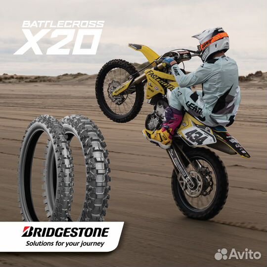 Кроссовая шина 110 90 19 Bridgestone X20