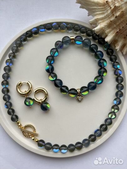 Набор украшений,чокер,браслет,серьги
