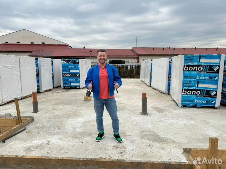 Газосиликатные блоки Бонолит