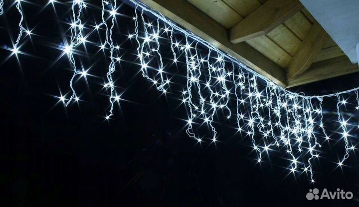 Гирлянда бахрома Teamprof 3х0.6м IP65