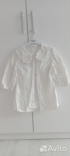 Для школы блузки, жилет, брюки 146-152-158