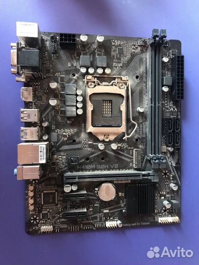 Материнская плата gigabyte h410m s2h v2