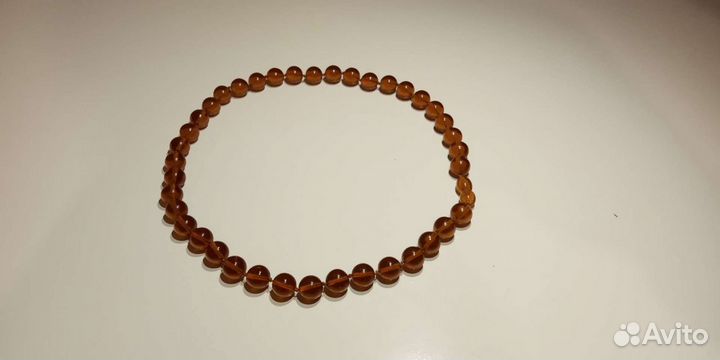 Янтарные бусы СССР