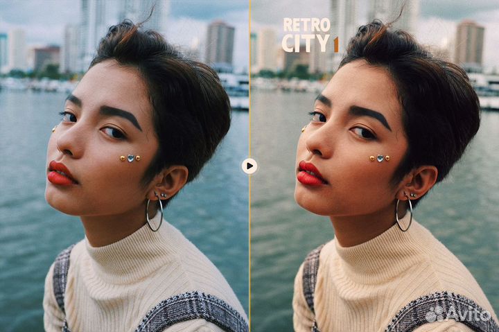 Retro City - набор портретных пресетов Lightroom