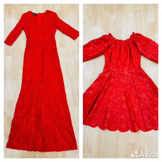 Платья красные на выпускной или последний звонок