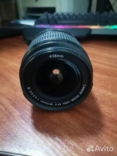 Kit объектив Canon ef-s 18-55 3.5-5.6