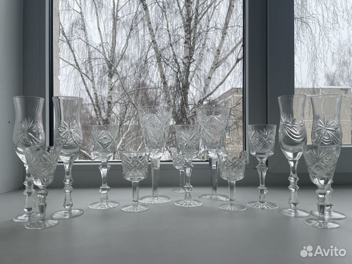 Хрустальная посуда СССР