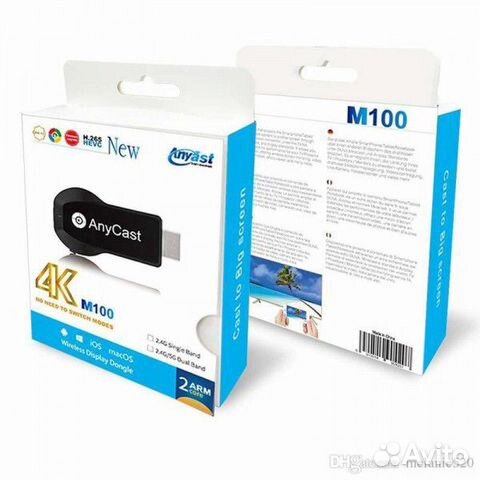 Адаптер hdmi wifi AnyCast M100 2G/5G
