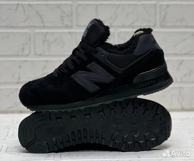 Кроссовки New balance 574 Зимние на меху