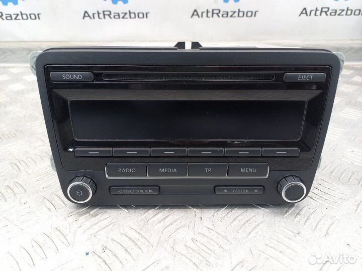 Магнитола Volkswagen Jetta 6 1.4 CAX 122 Л.С 2011